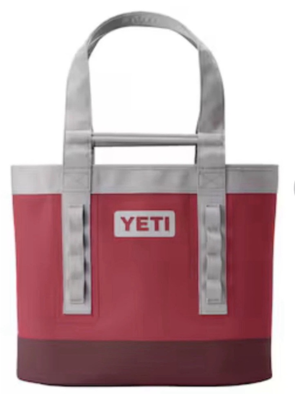 Rare Yeti Harvest Red Tote with Gray Trim - Picture 2 of 2